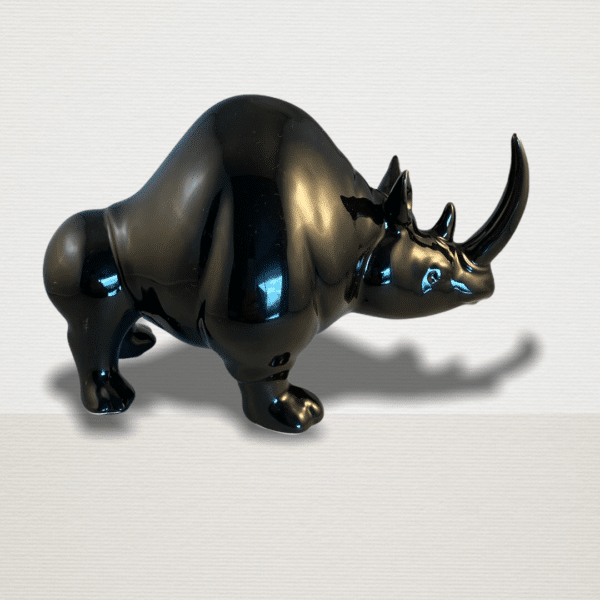 Neushoorn zwart