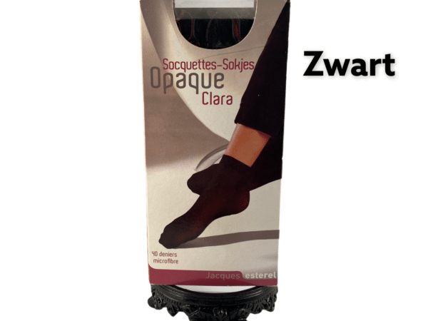 Sokjes Clara - Zwart