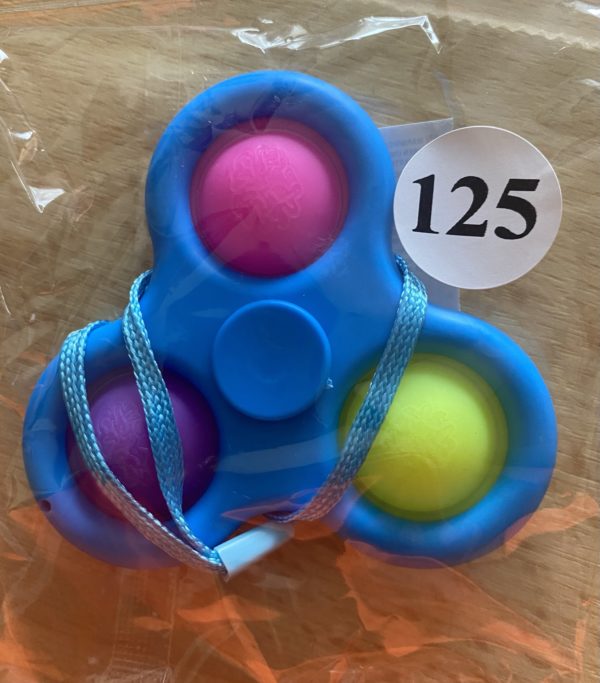 Spinner 3 blauw