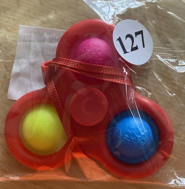 Spinner 3 rood