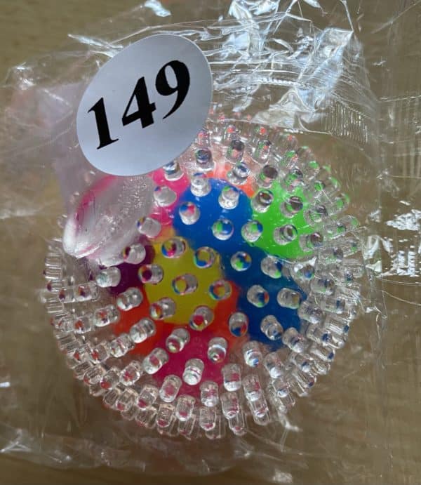 Squeezy Stress Bal Regenboog + Pikkels