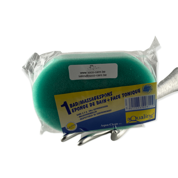 Badspons Massagezijde - Groen