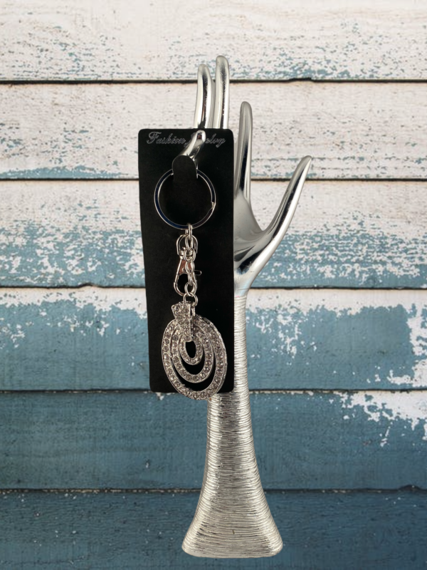 Sleutelhanger Strass Ovalen Ringen