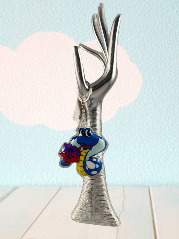 Sleutelhanger Slang - Blauw