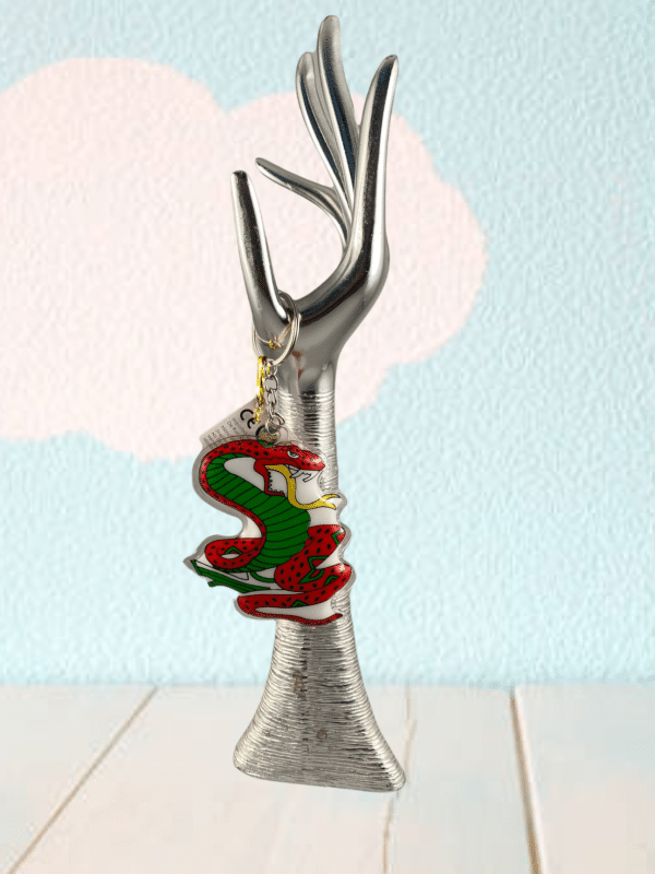 Sleutelhanger Slang - Rood