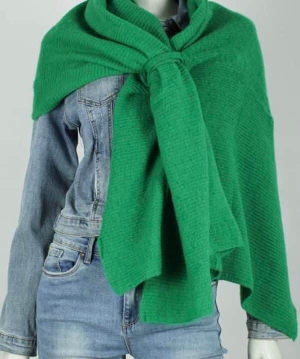 Omslagsjaal - Groen